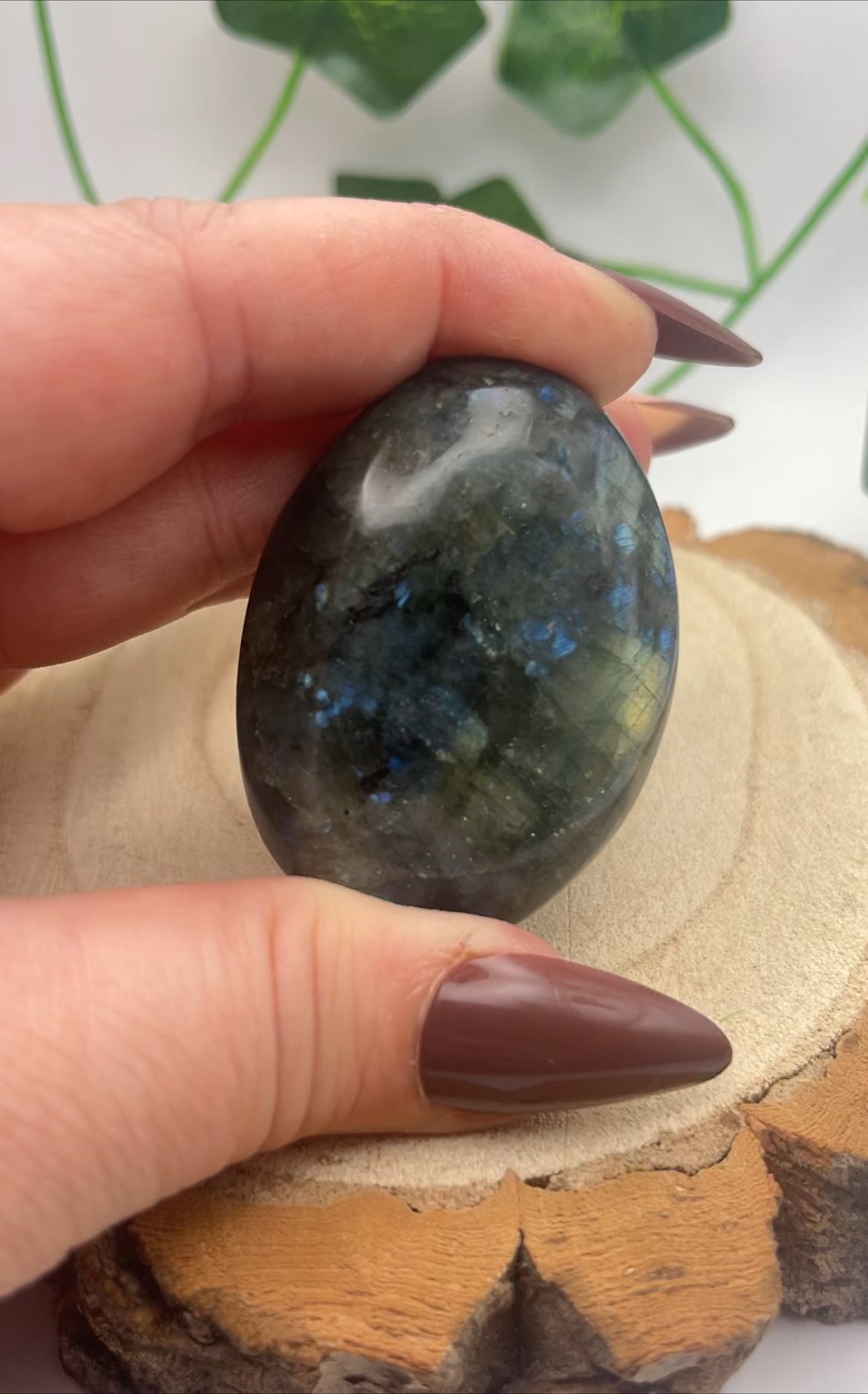 Labradorite Thumb Stone