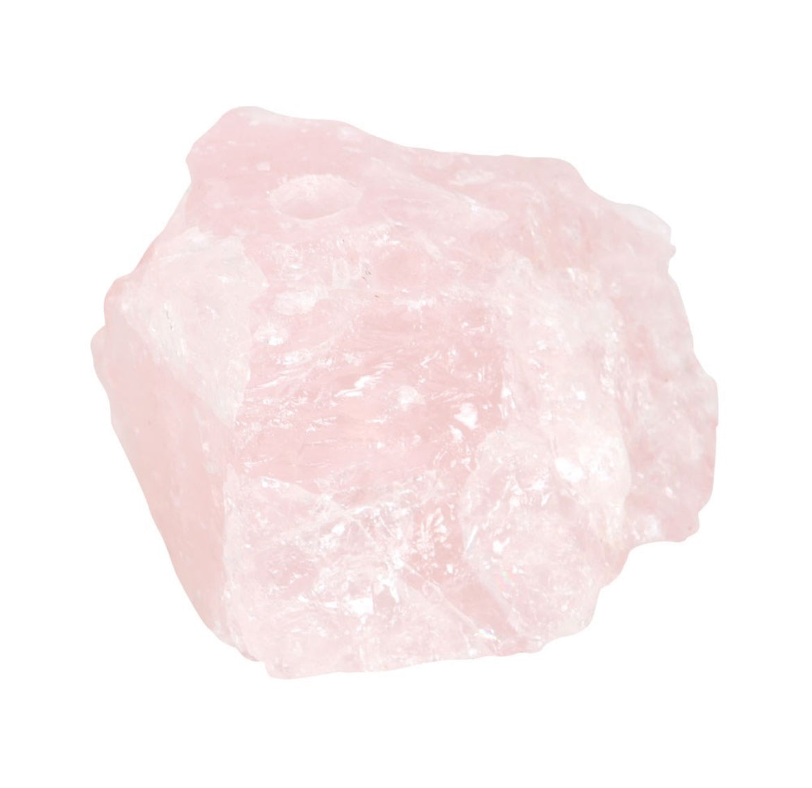 Rose Quartz Crystal Incense Stick Holder