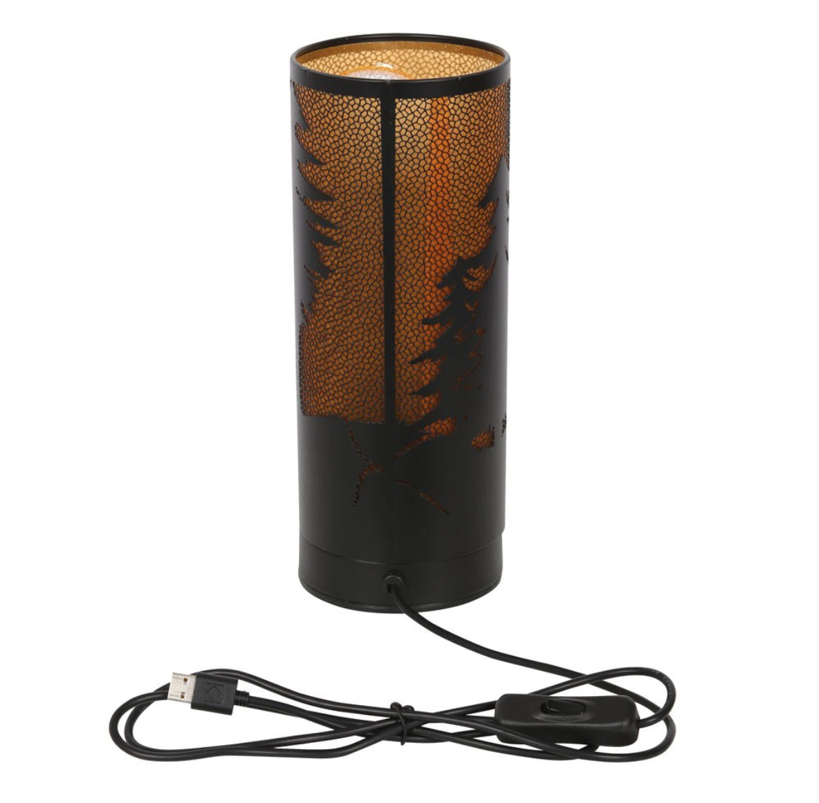 Wolf Song Aroma Lamp By Lisa Parker