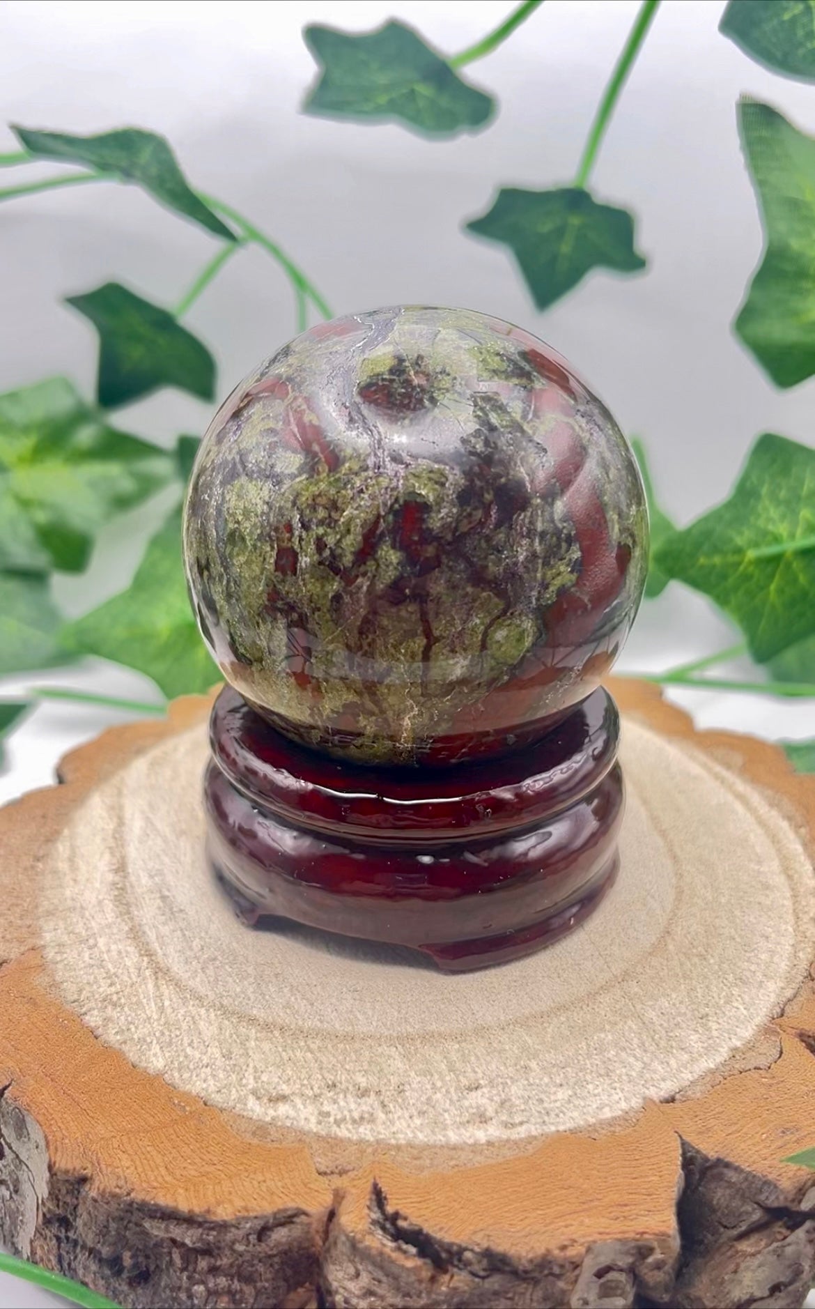 Dragon Bloodstone Sphere