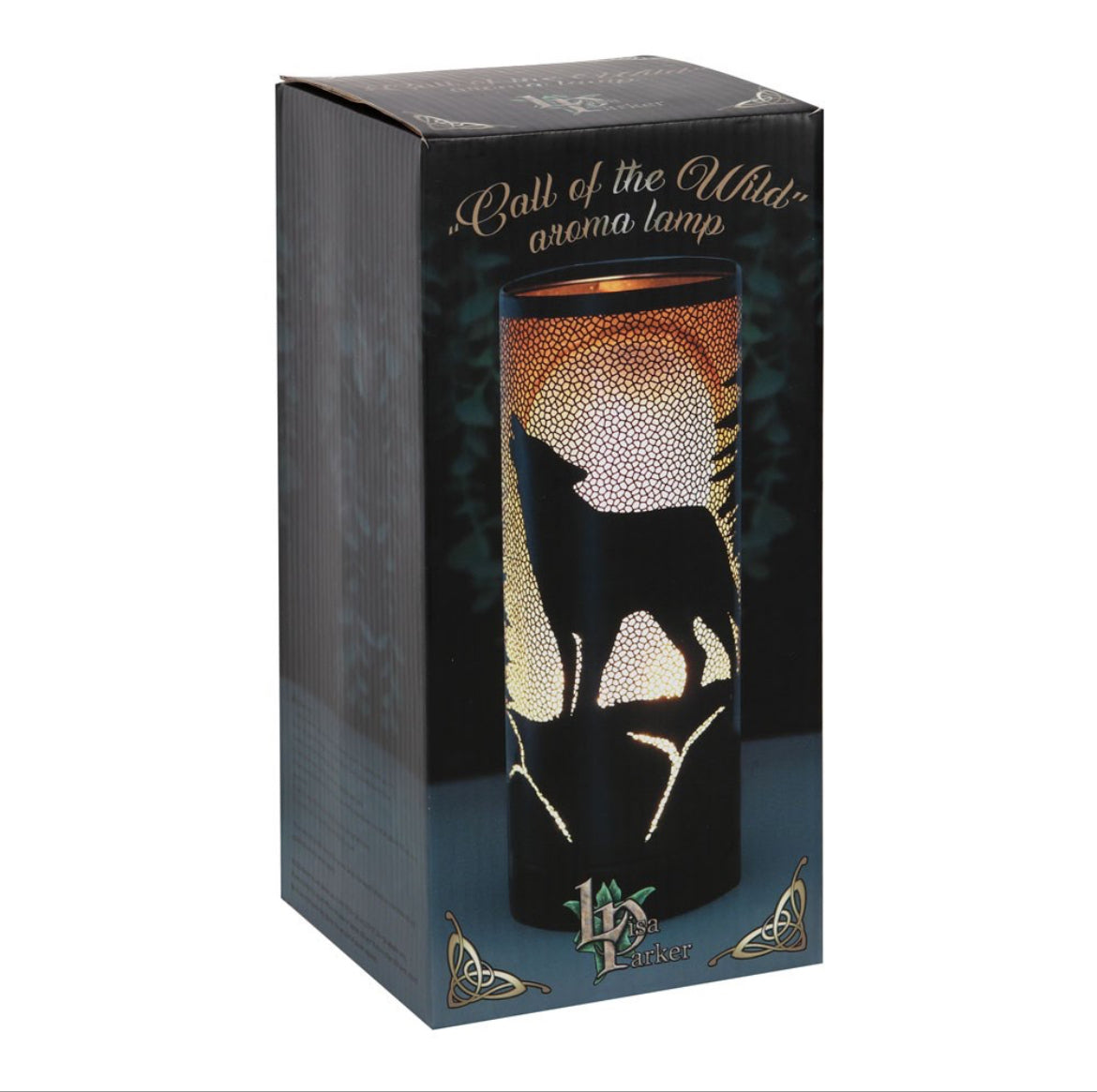 Wolf Song Aroma Lamp By Lisa Parker