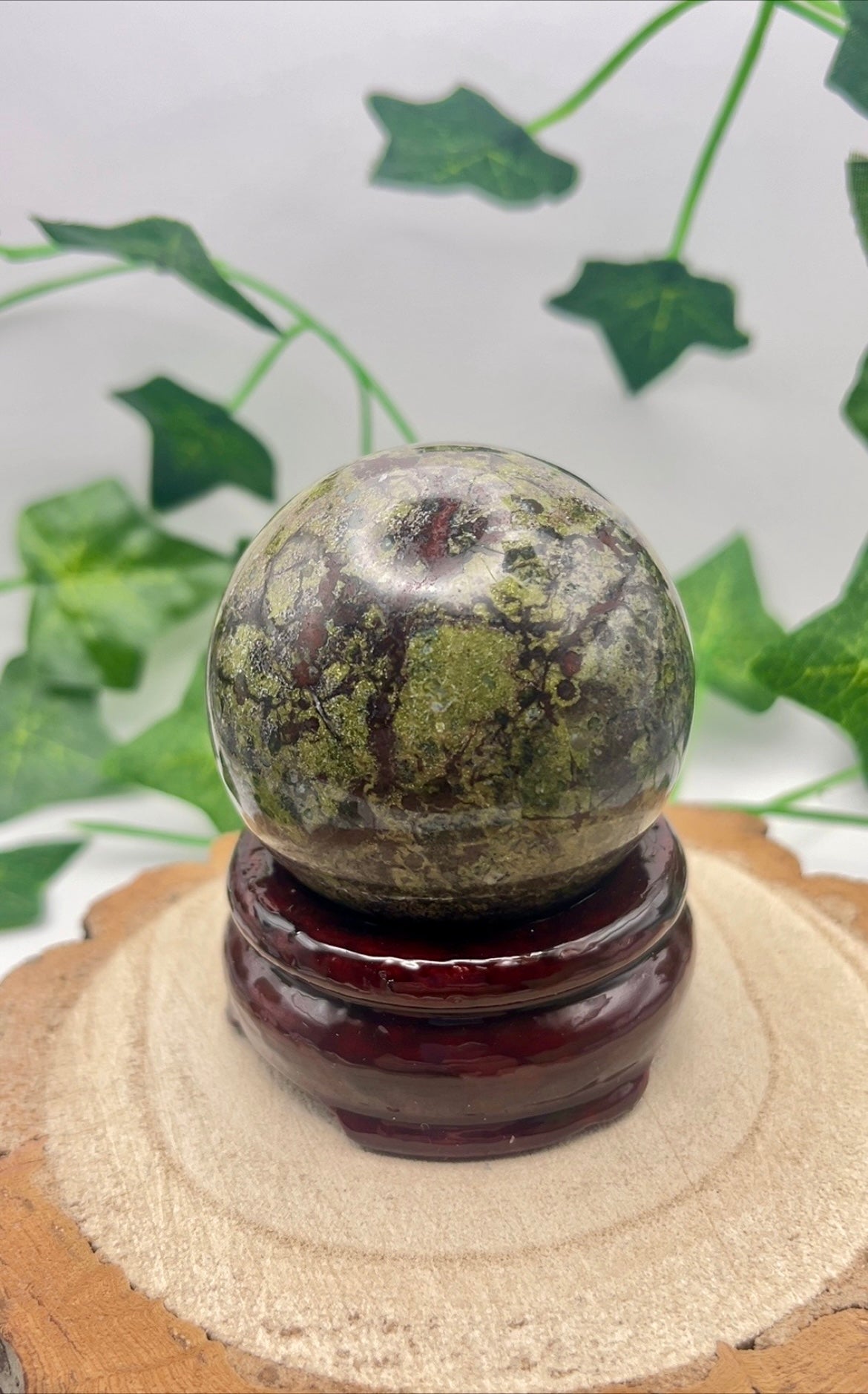 Dragon Bloodstone Sphere