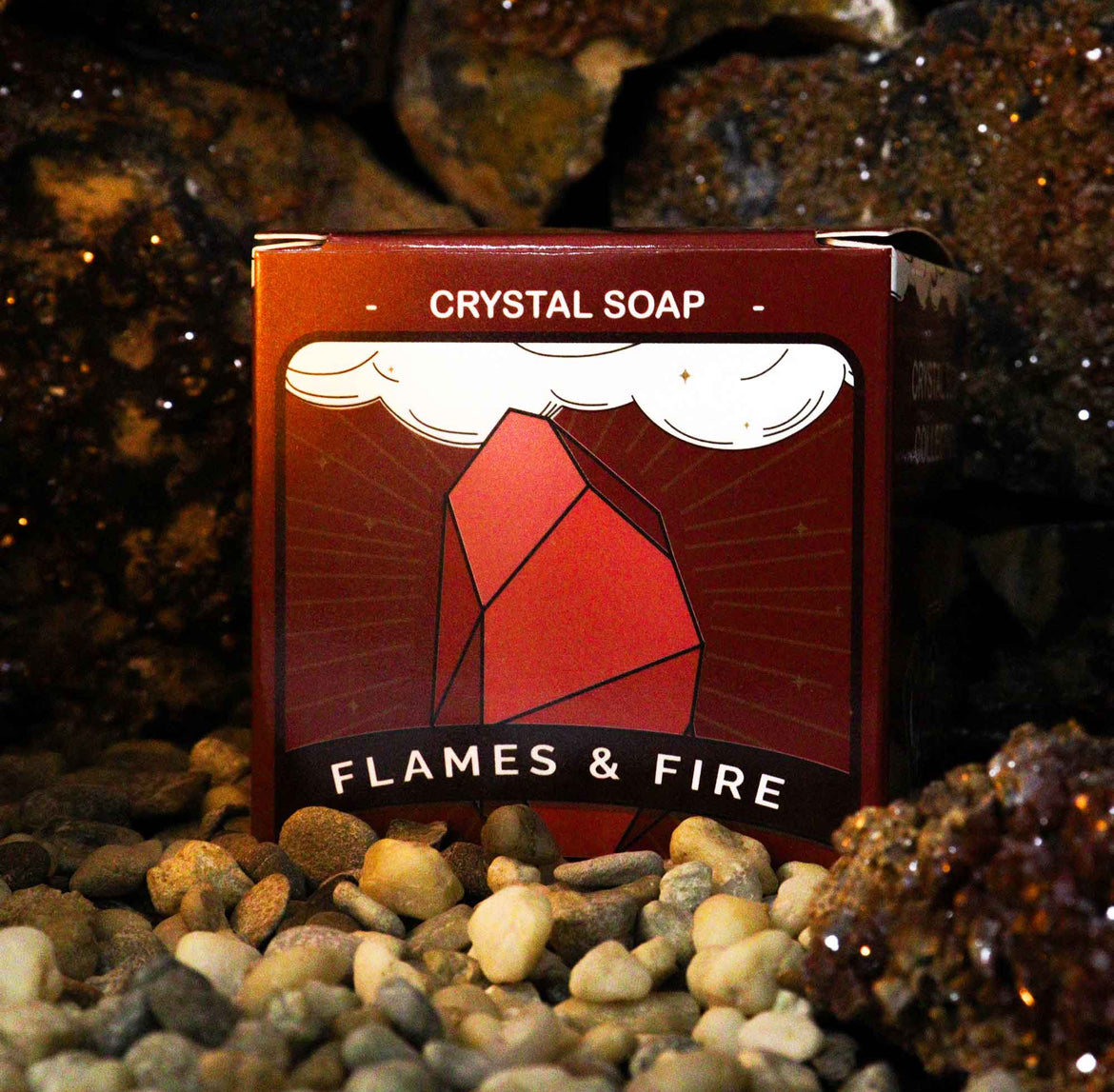 Crystal Elemental Soap - Fire