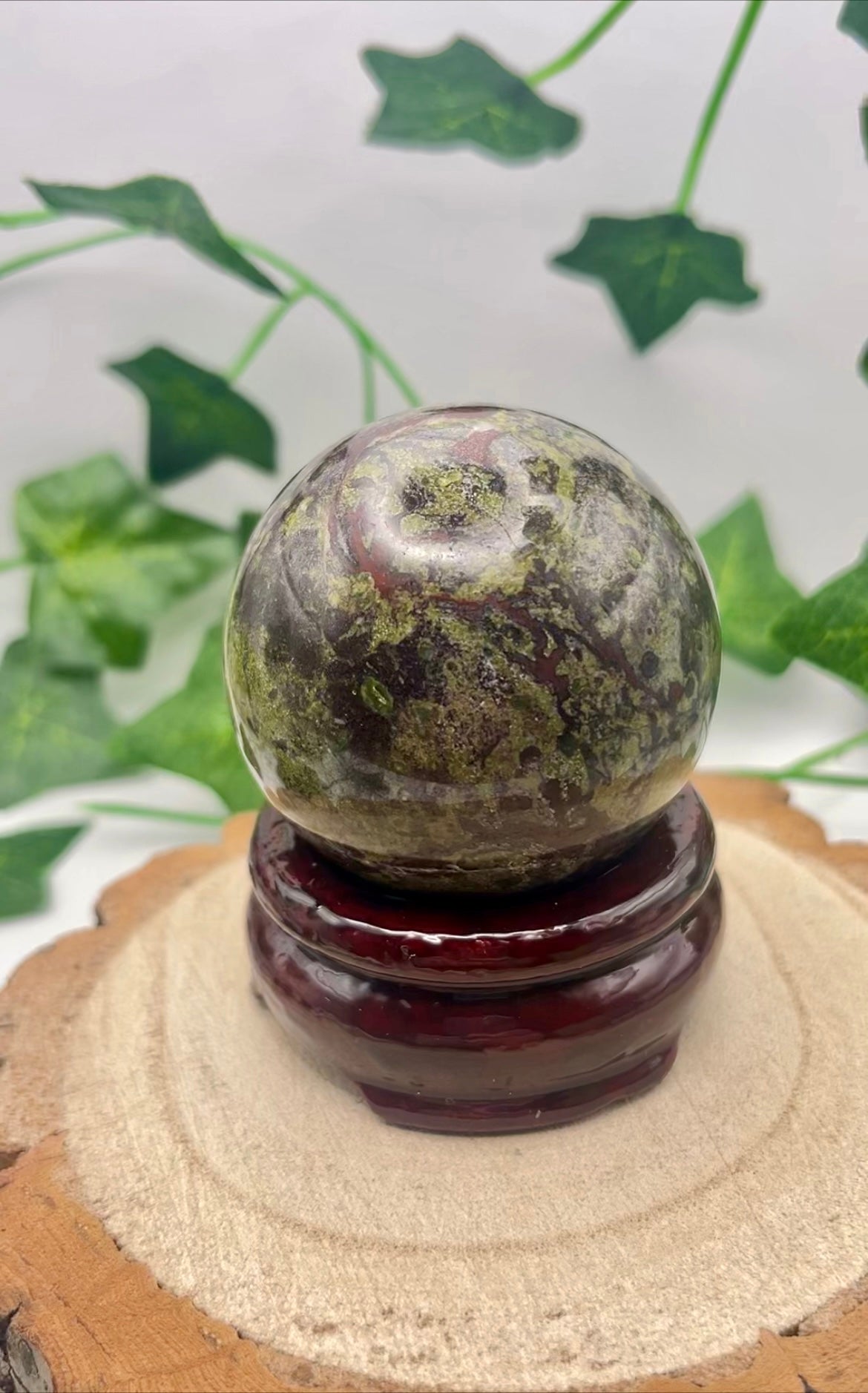 Dragon Bloodstone Sphere