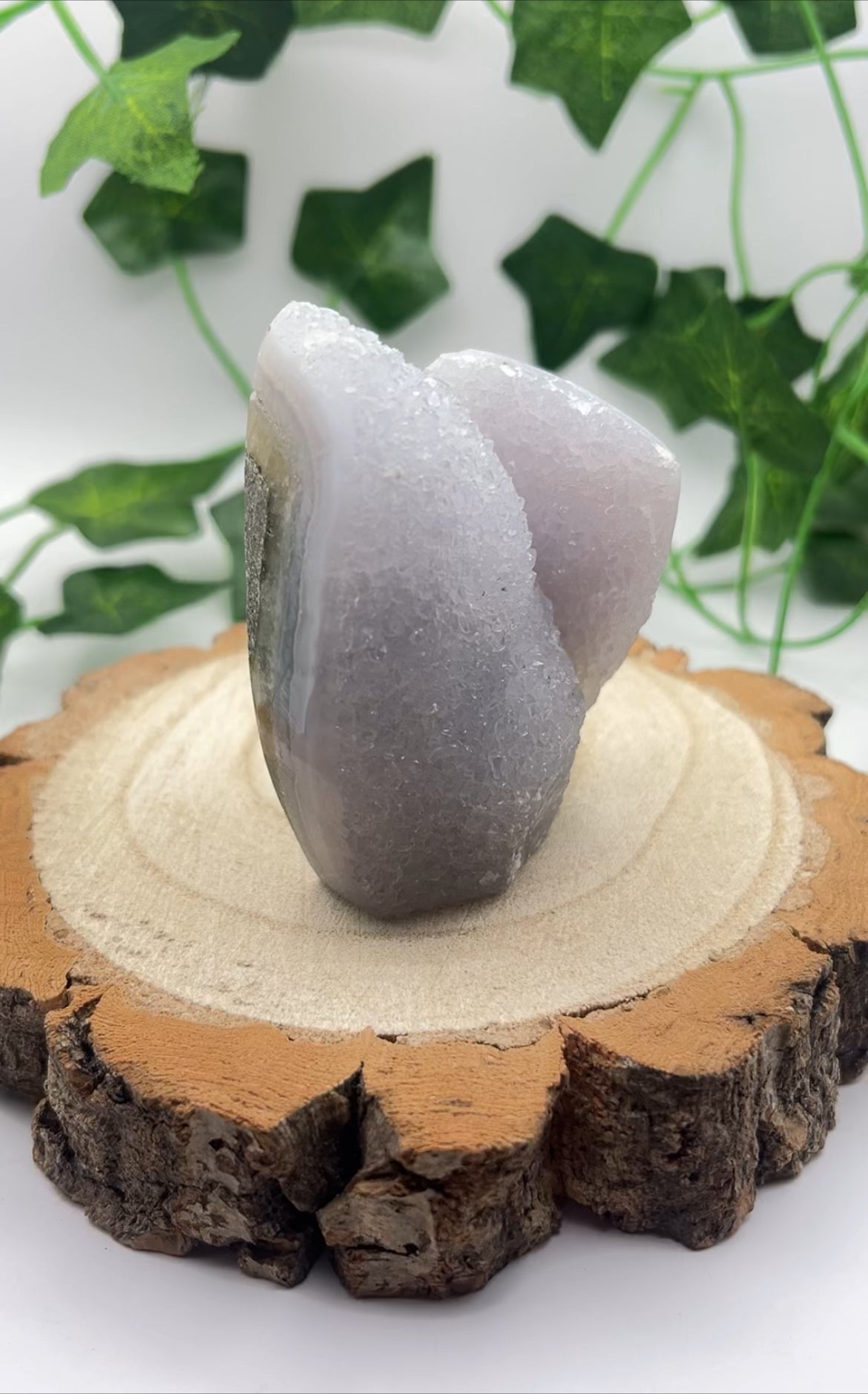 Blue Lace Agate Druzy Freeform