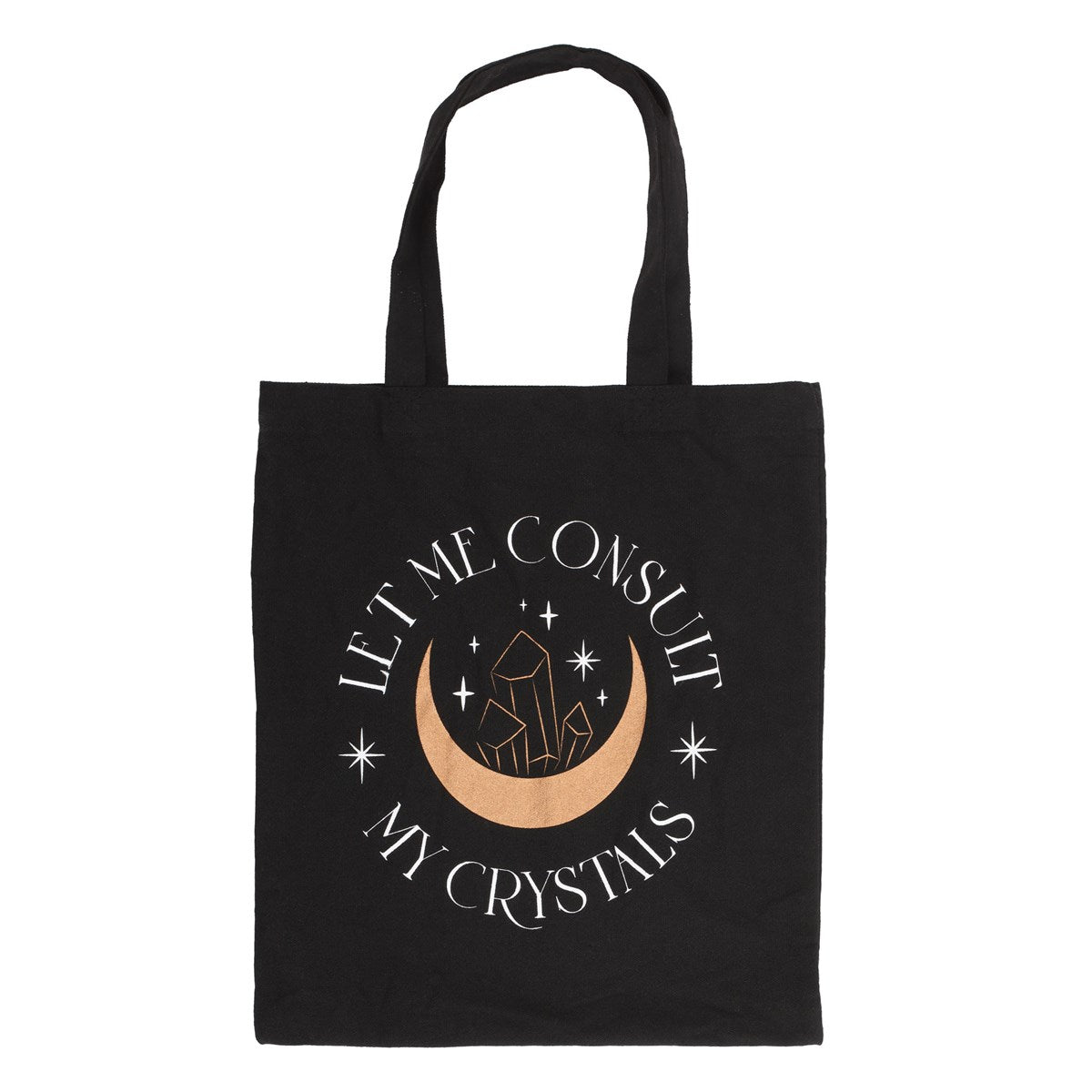 Let Me Consult My Crystals Cotton Tote Bag – Magickal Moon