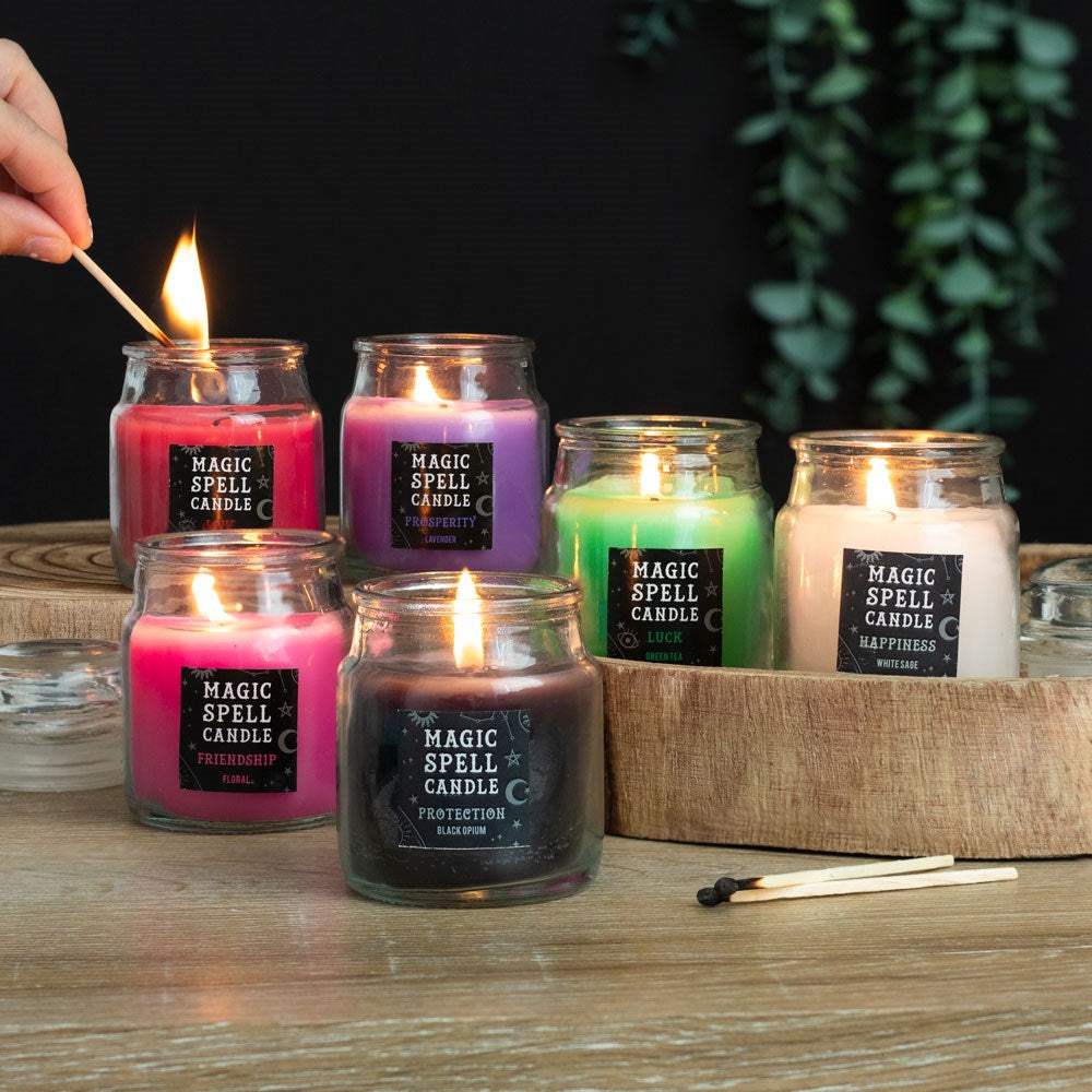 Floral Friendship Spell Candle