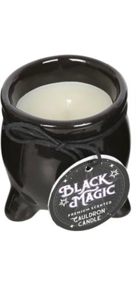Black Magic Cauldron Candle - Happiness