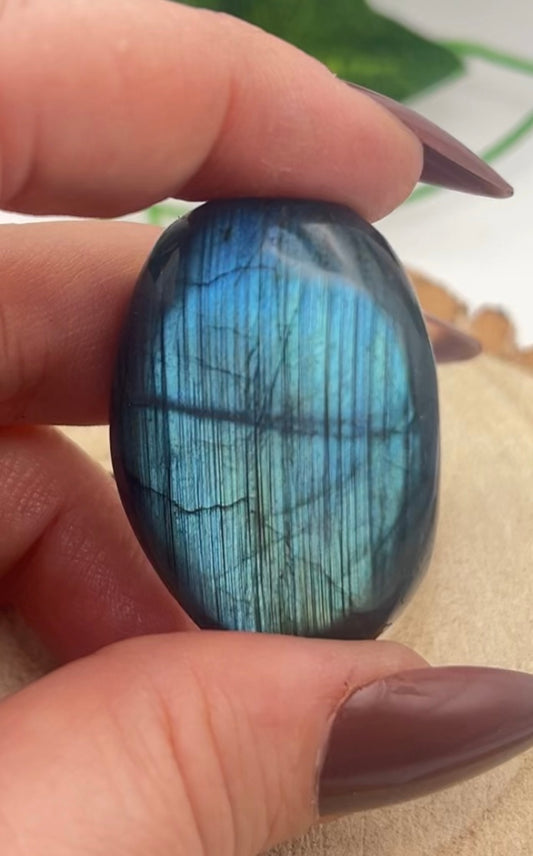 Labradorite Palm Stone