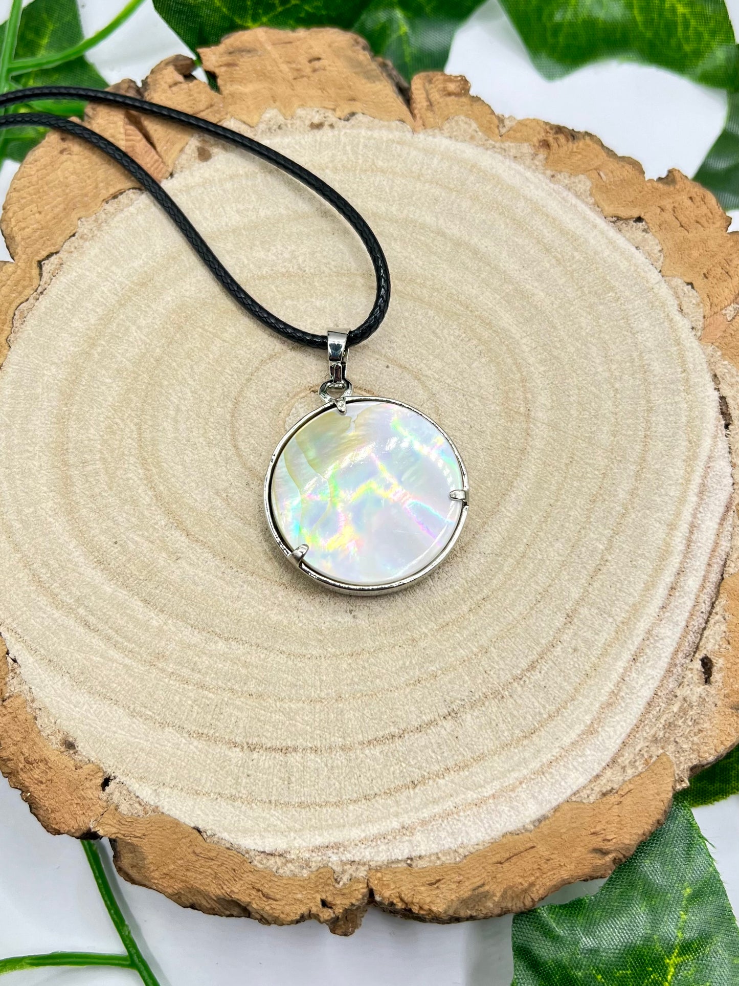 Tree Of Life Caged Abalone Pendant