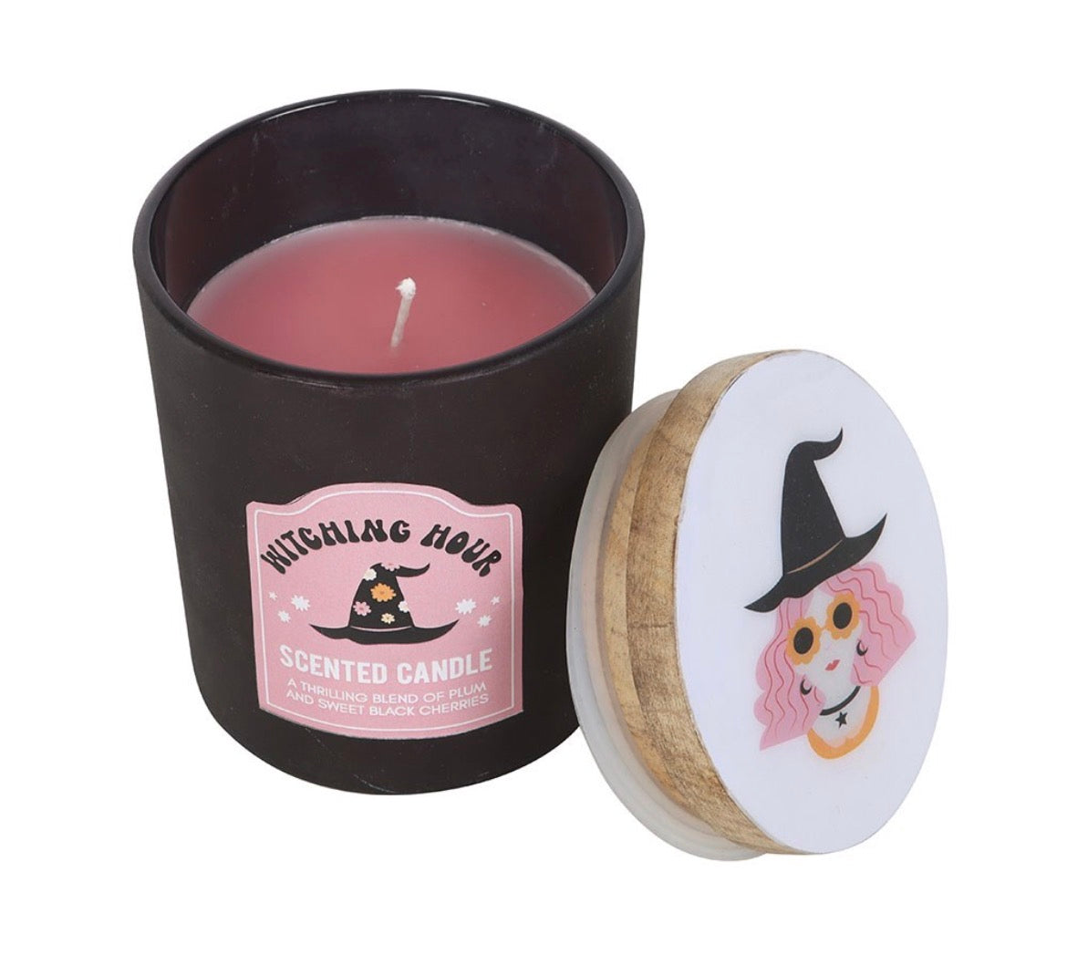 Witching Hour Plum And Black Cherry Candle