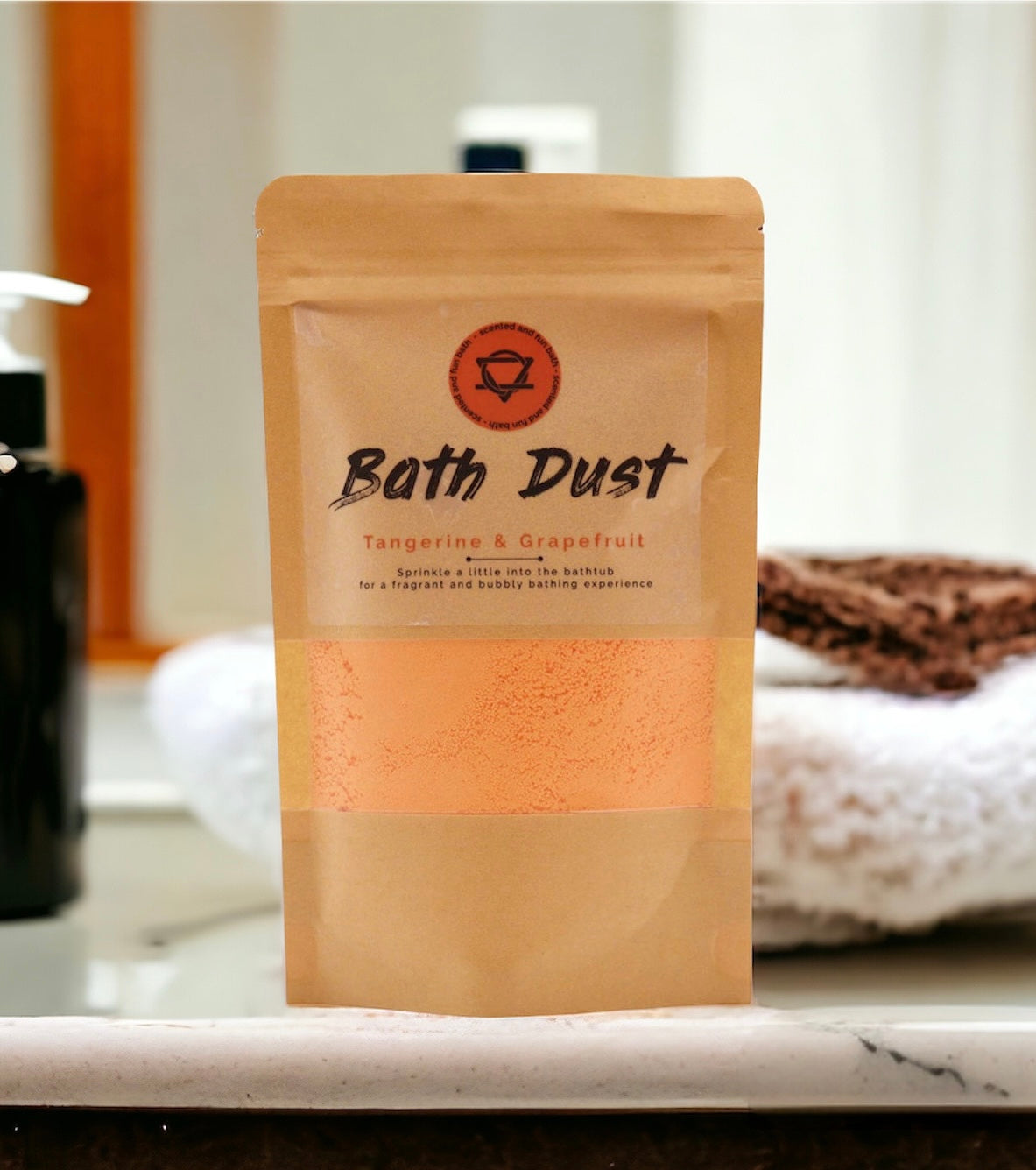 Tangerine and Grapefruit Bath Dust