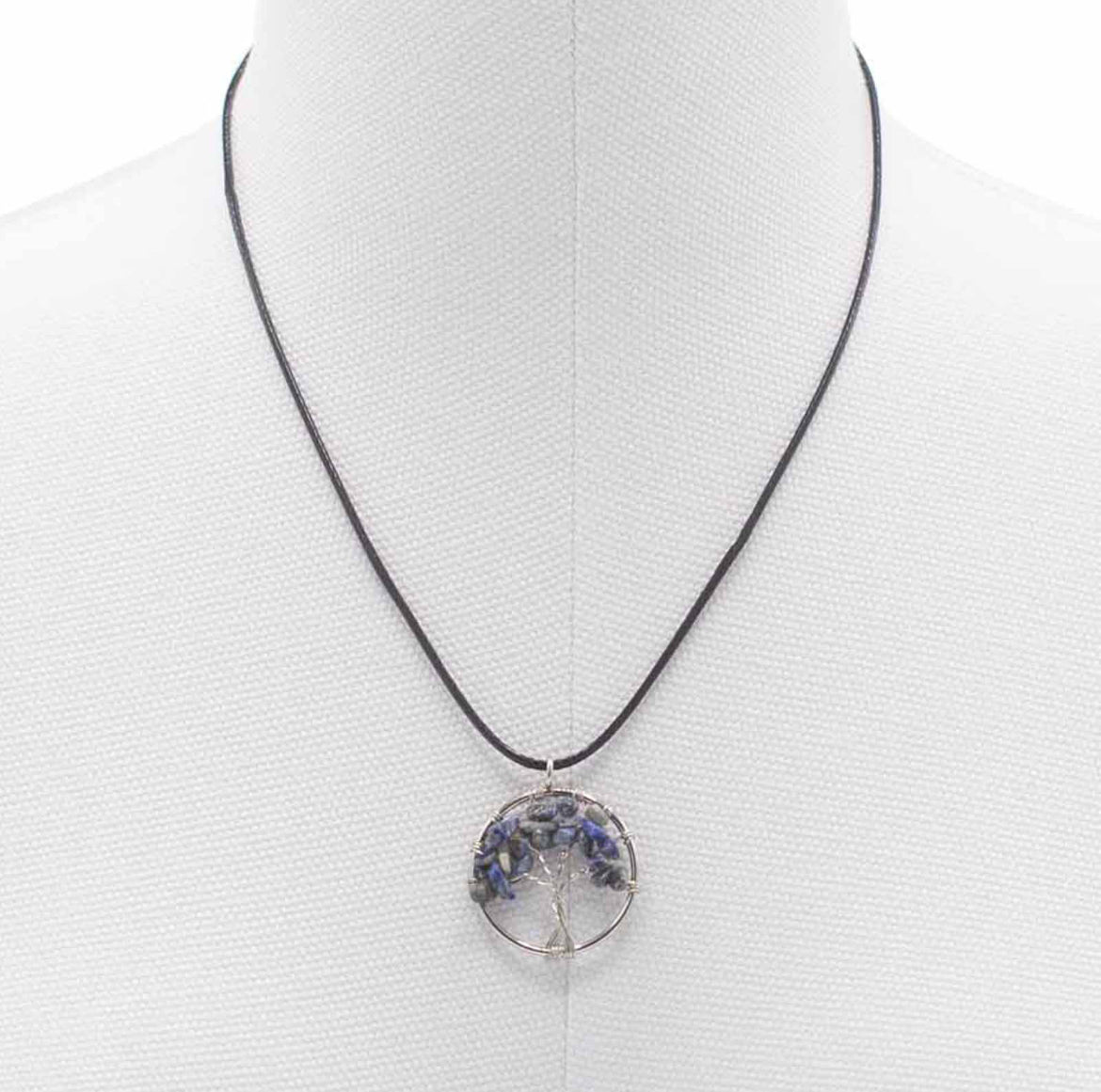 Sodalite Tree Of Life Pendant