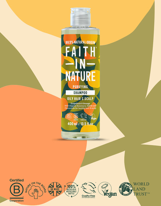 Faith In Nature Grapefruit And Orange Shampoo 400ml