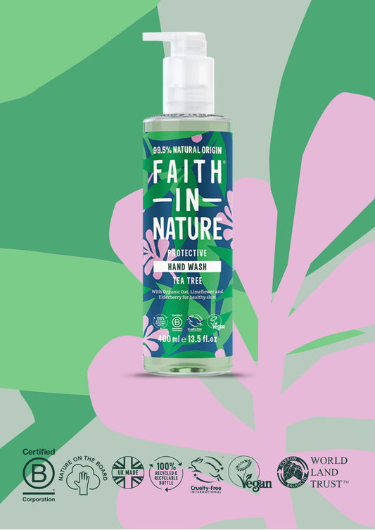 Faith In Nature Tea Tree Hand Wash - 400ml