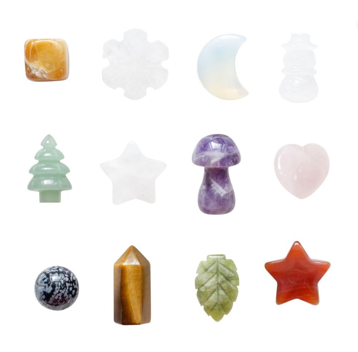 12 Days Of Christmas Shaped Crystal Advent Calendar