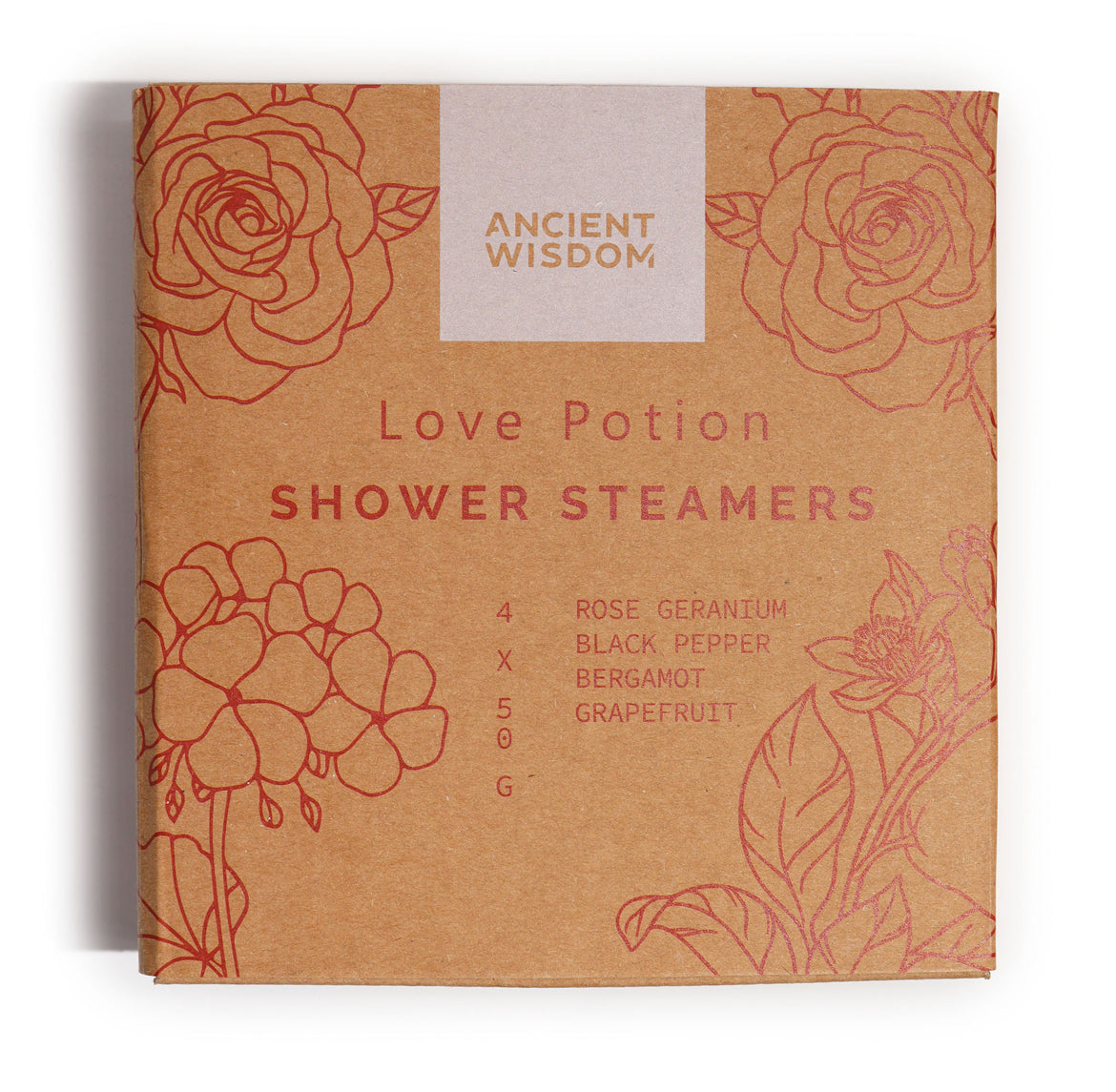 Zen Shower Steamers - Therapy Wellness Gift Set - Love Potion