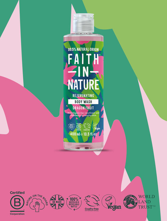 Faith In Nature Dragon Fruit Body Wash - 400ml