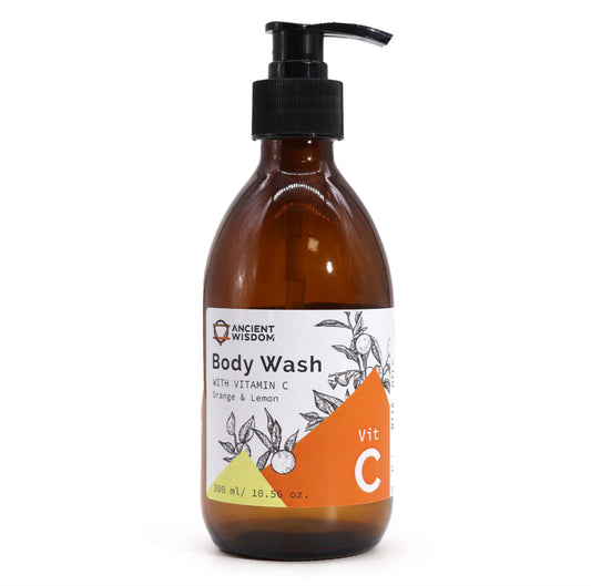 Aromatherapy Body Wash With Vitamin C - Orange And Lemon