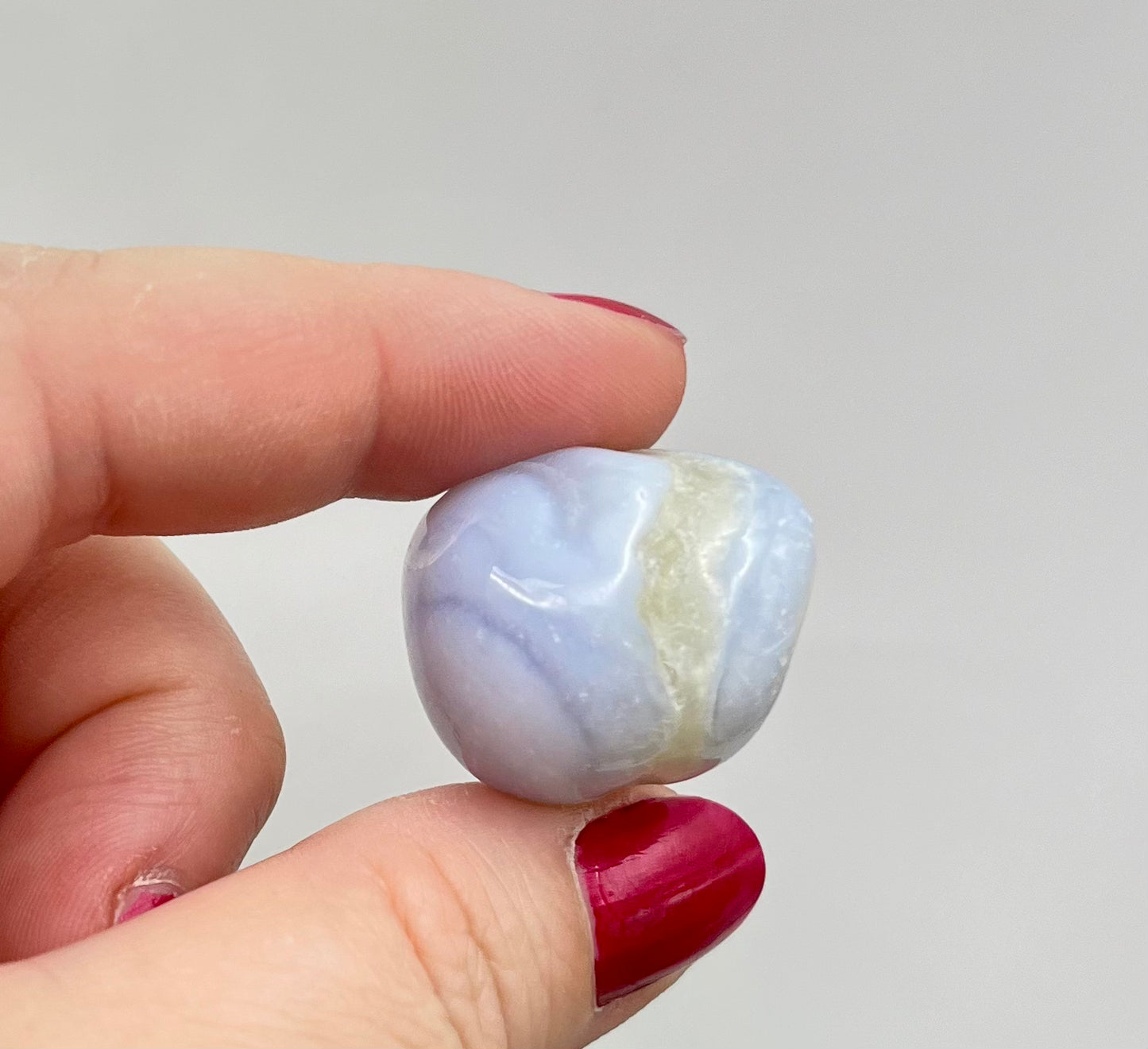 Blue Lace Agate Tumble Stone