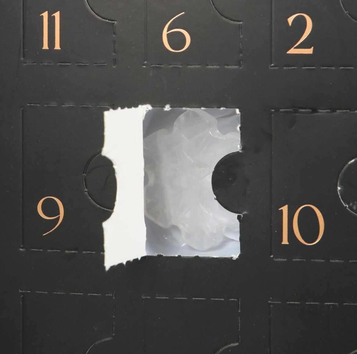 12 Days Of Christmas Shaped Crystal Advent Calendar