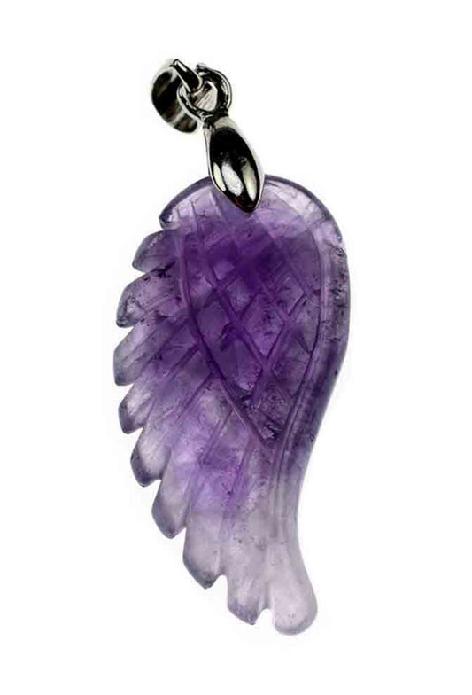 Amethyst Wing Pendant