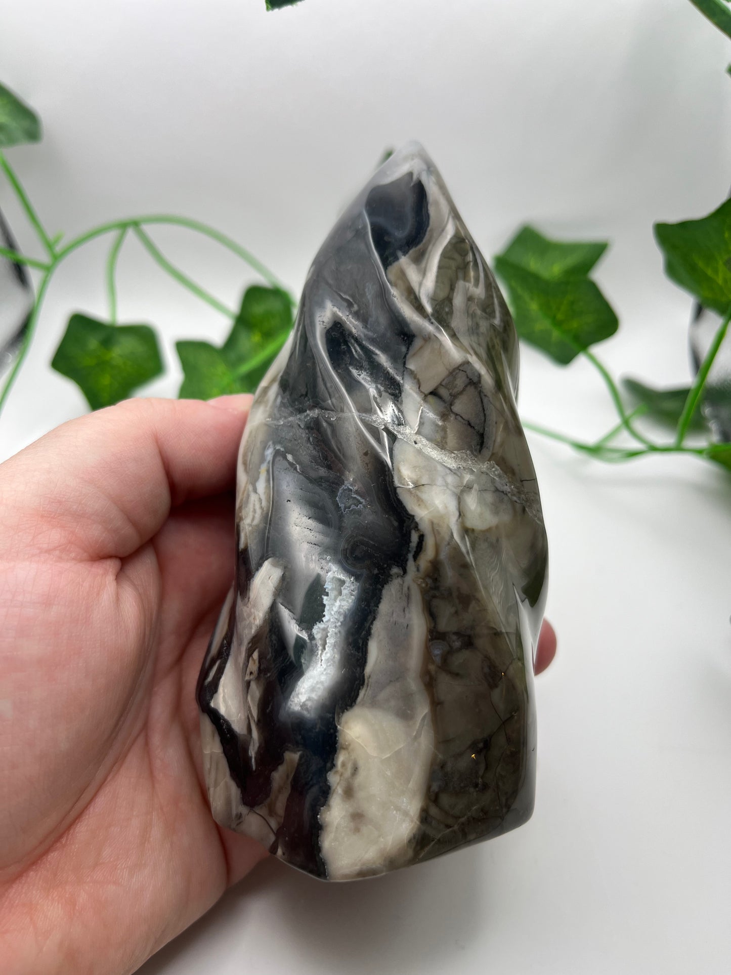 Volcano Agate Flame