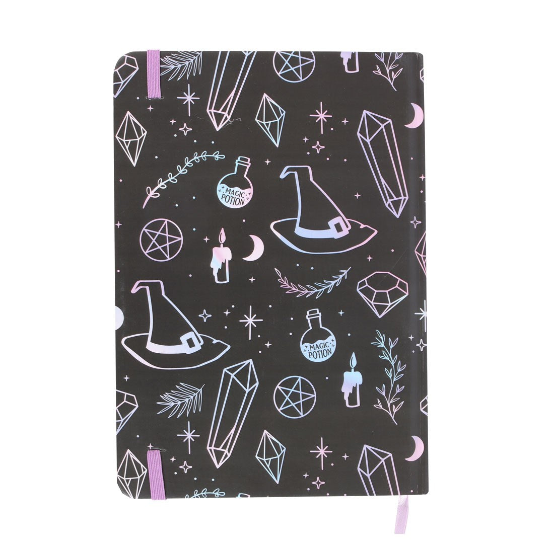 Crystal Witch Print A5 Notebook