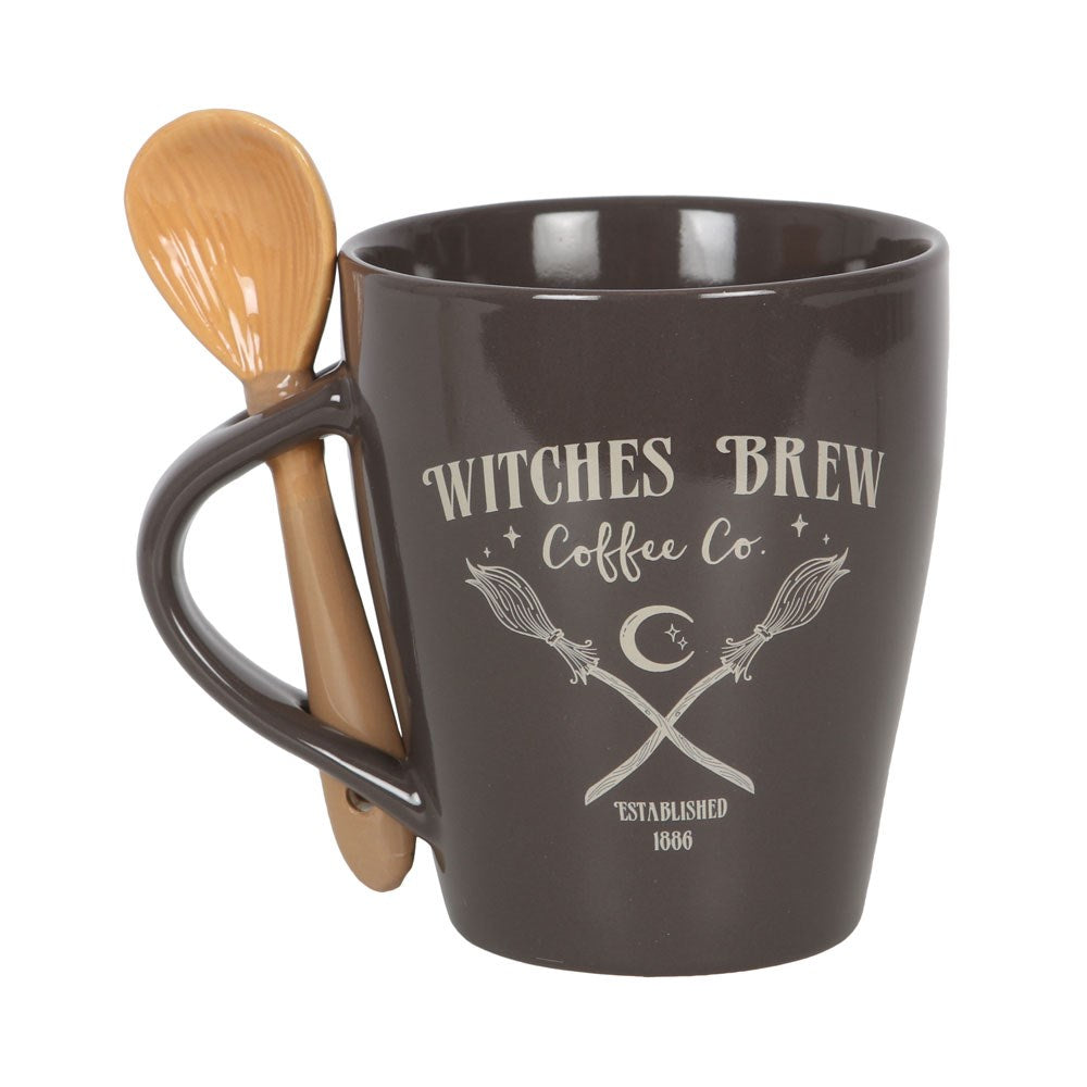 Witches Brew Coffee Co. Mug And Spoon