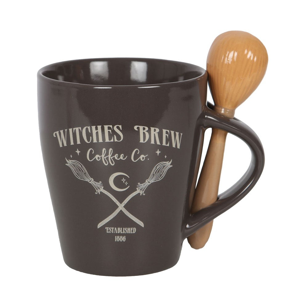 Witches Brew Coffee Co. Mug And Spoon