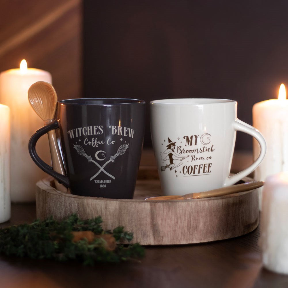 Witches Brew Coffee Co. Mug And Spoon