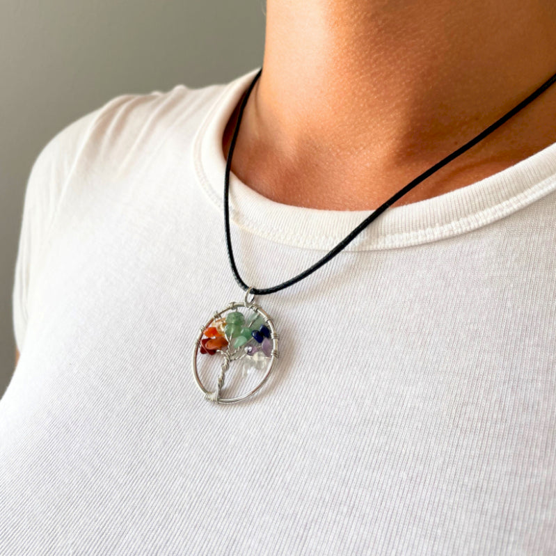 Chakra Tree Of Life Pendant