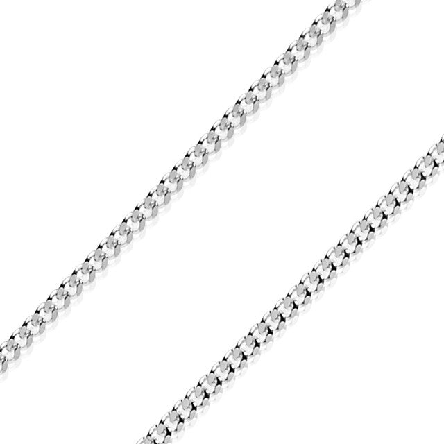 Sterling Silver Fine Curb Chain