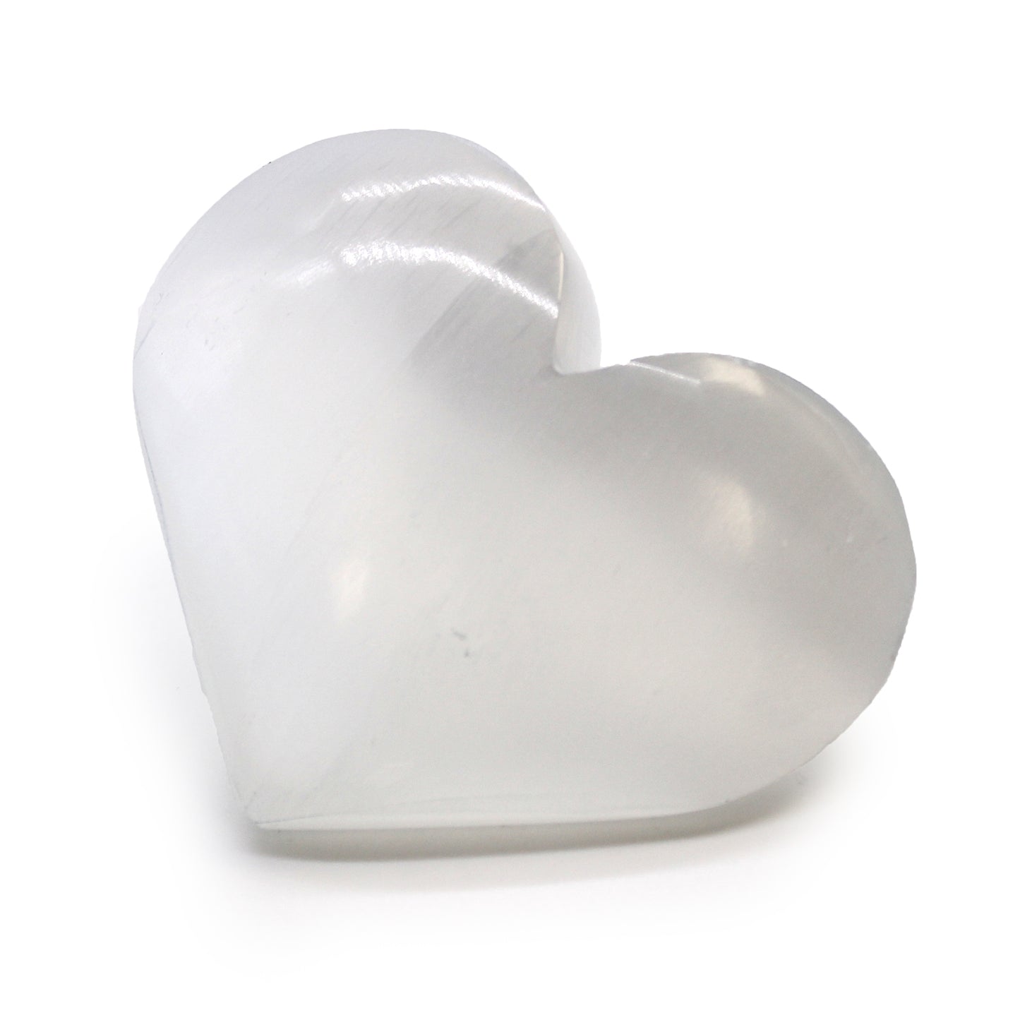 Selenite Heart 5-6cm