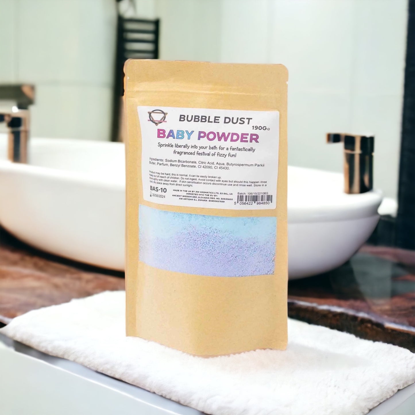 Baby Powder Bath Dust