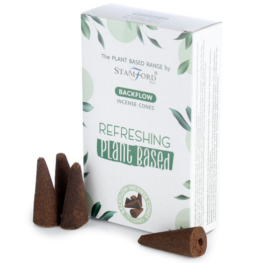 Stamford Plant Based Backflow Incense Cones - Refreshing