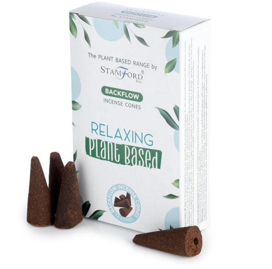 Stamford Plant Based Backflow Incense Cones - Relaxing