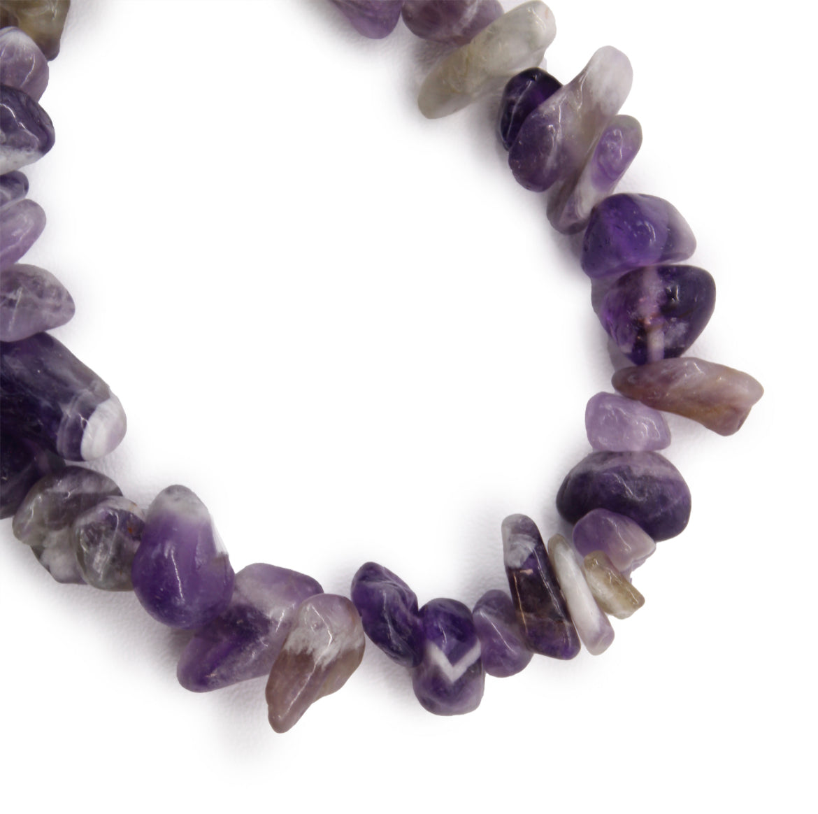 Amethyst Crystal Chip Bracelet