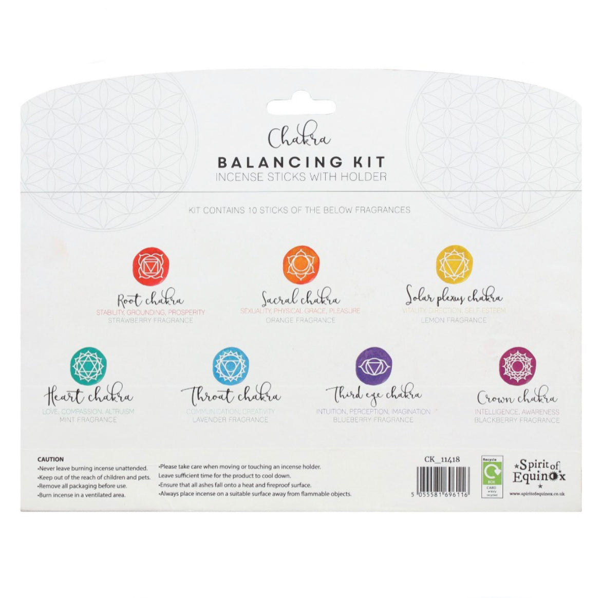 Chakra Balancing Incense Set