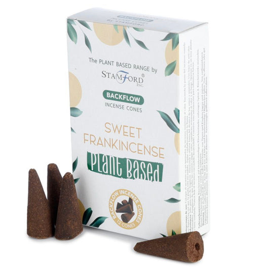 Stamford Plant Based Backflow Incense Cones - Sweet Frankincense