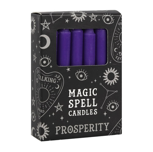 Purple ‘Prosperity’ Spell Candles