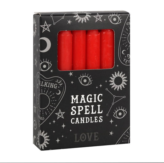 Red ‘Love’ Spell Candles