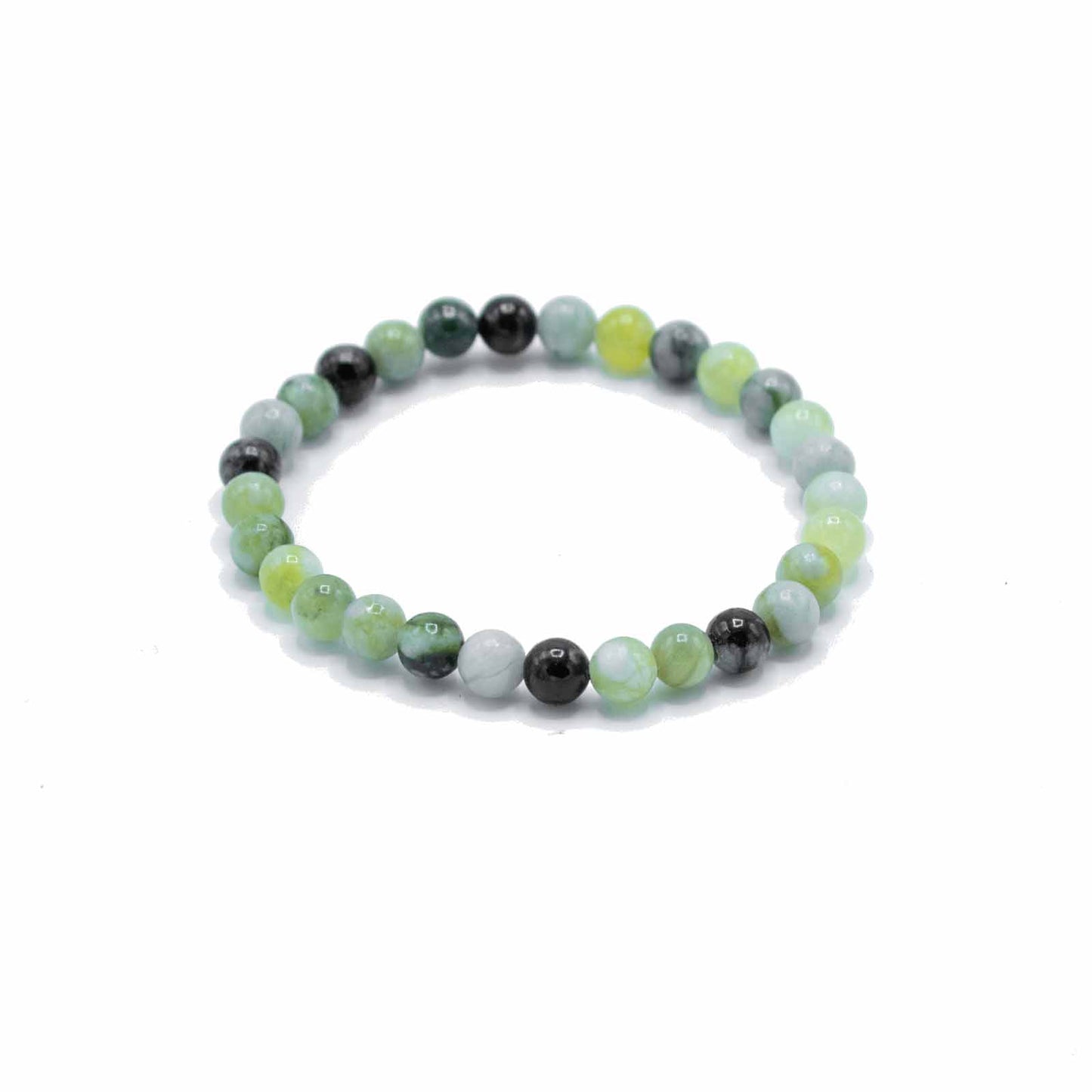 Olive Jade Manifestation Bracelet For Healing