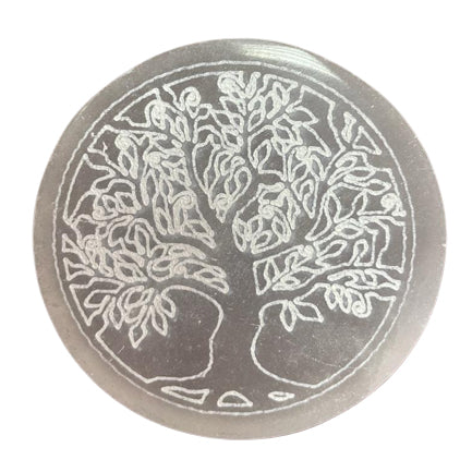 Small Charging Plate 8CM - Tree Of Life