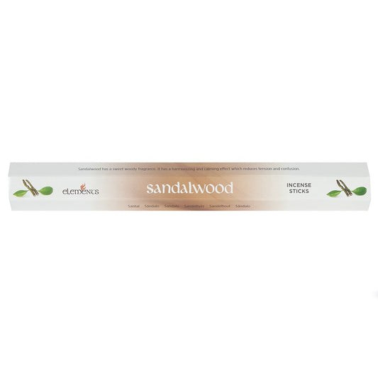 Elements Sandalwood Incense Sticks