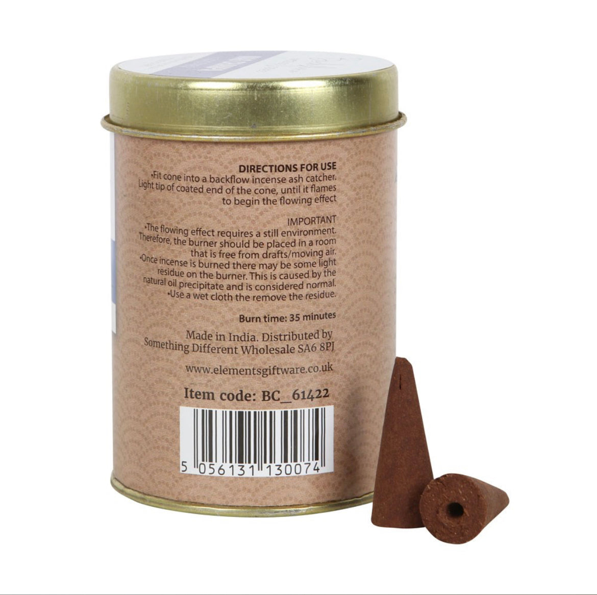 Nag Champa Jumbo Backflow Incense Cones