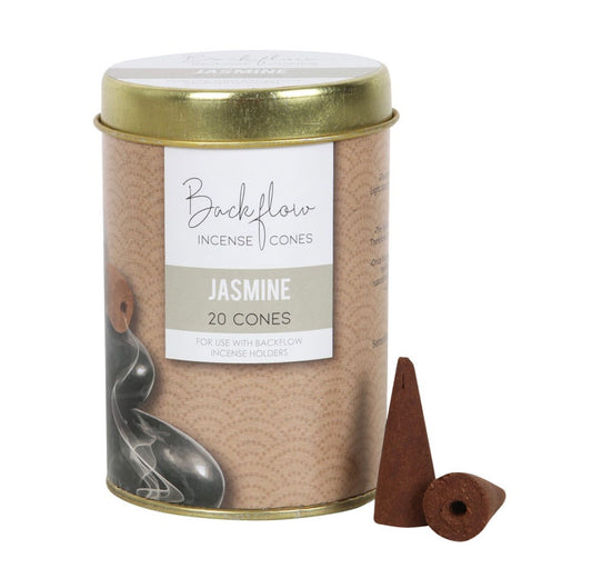 Jasmine Jumbo Backflow Incense Cones