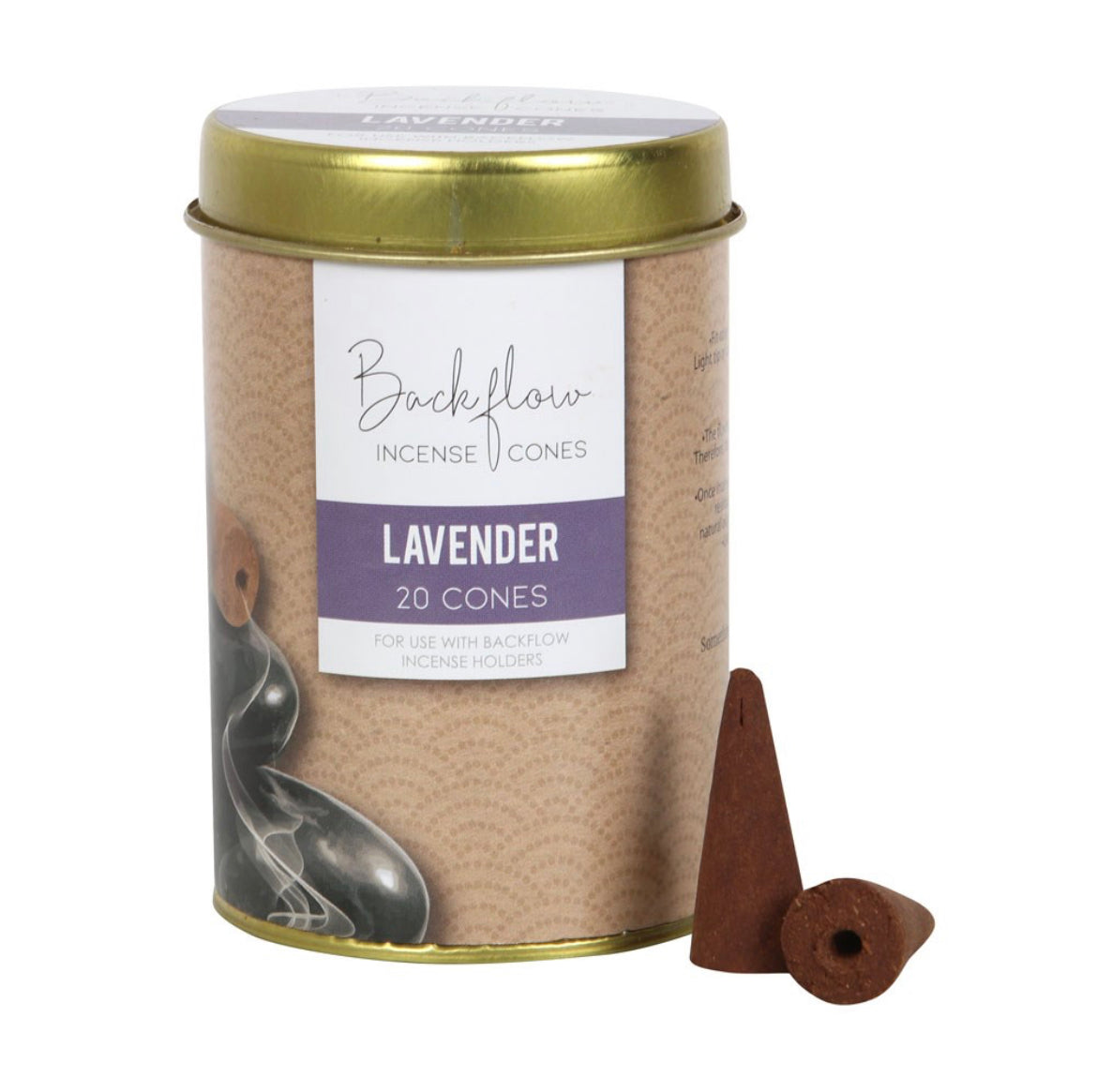 Lavender Jumbo Backflow Incense Cones