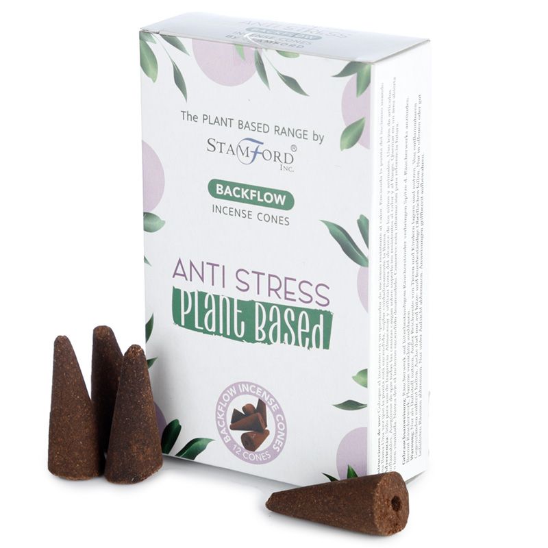 Stamford Plant Based Backflow Incense Cones - Anti Stress