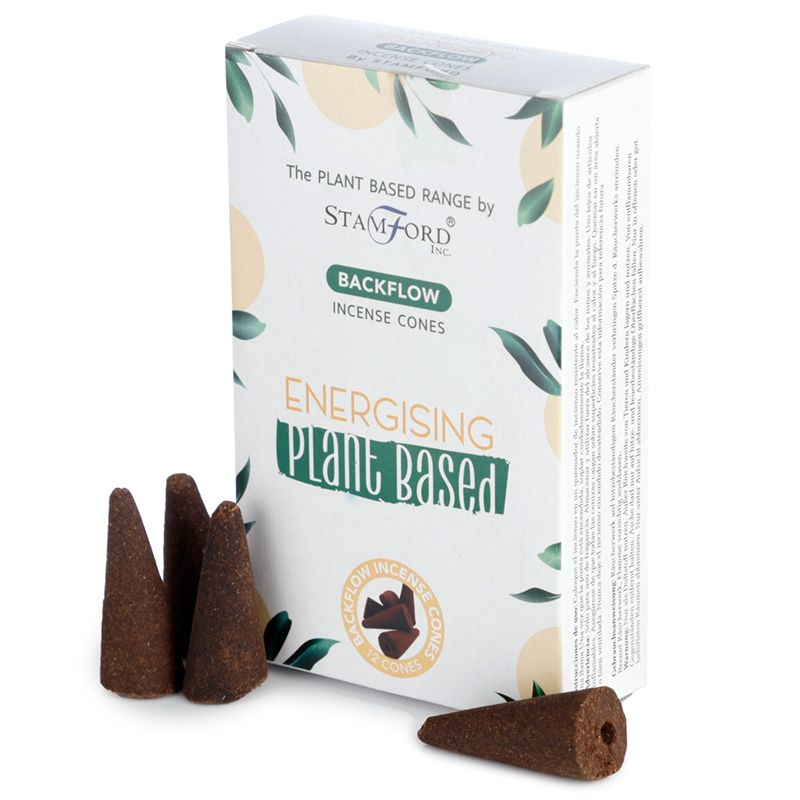 Stamford Plant Based Backflow Incense Cones - Energising